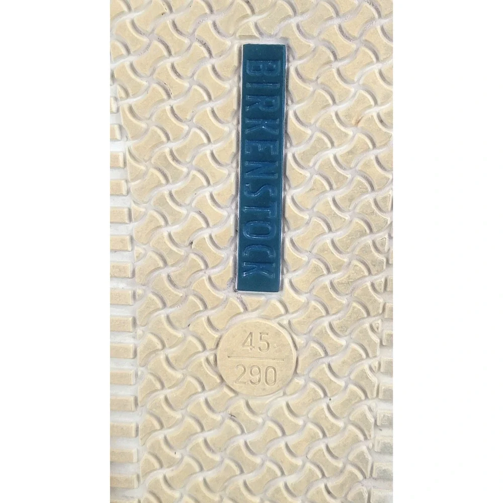 Birkenstock Arizona Unisex Sandals Slides Shoes Birko-Flor White EU45 USM 12